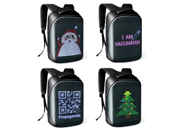 How Are LED Backpack Displays Powered?