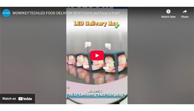 WOW!KEYTECHLED FOOD DELIVERY BOX! Come and have a look！