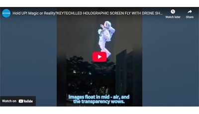 KEYTECHLED P6.25 HOLOGRAPHIC SCREEN PRICE PROMOTION!